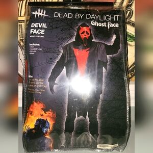 Ghostface DEVIL FACE Dead By Daylight Costume OSFM New Fast Ship!